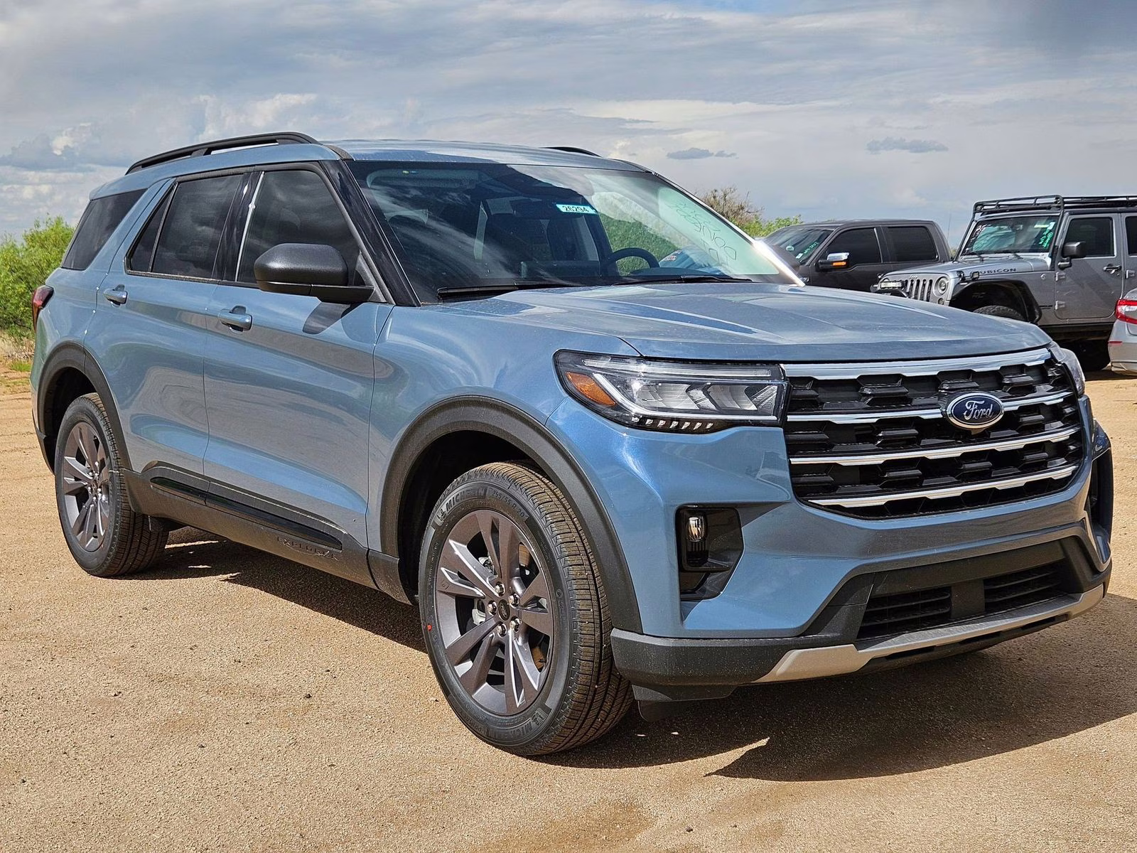2026 Vapor Blue Ford Explorer Active 4X4 SUV