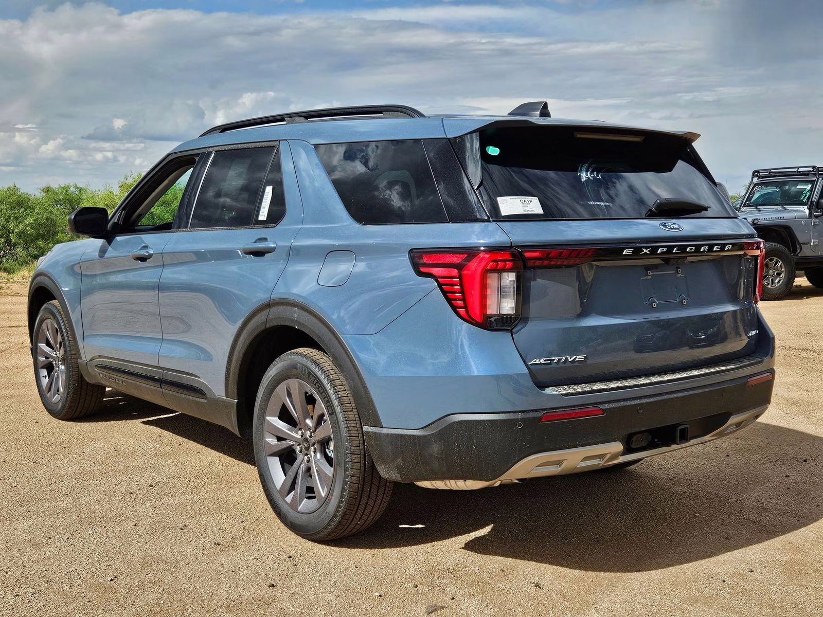 2026 Vapor Blue Ford Explorer Active 4X4 SUV