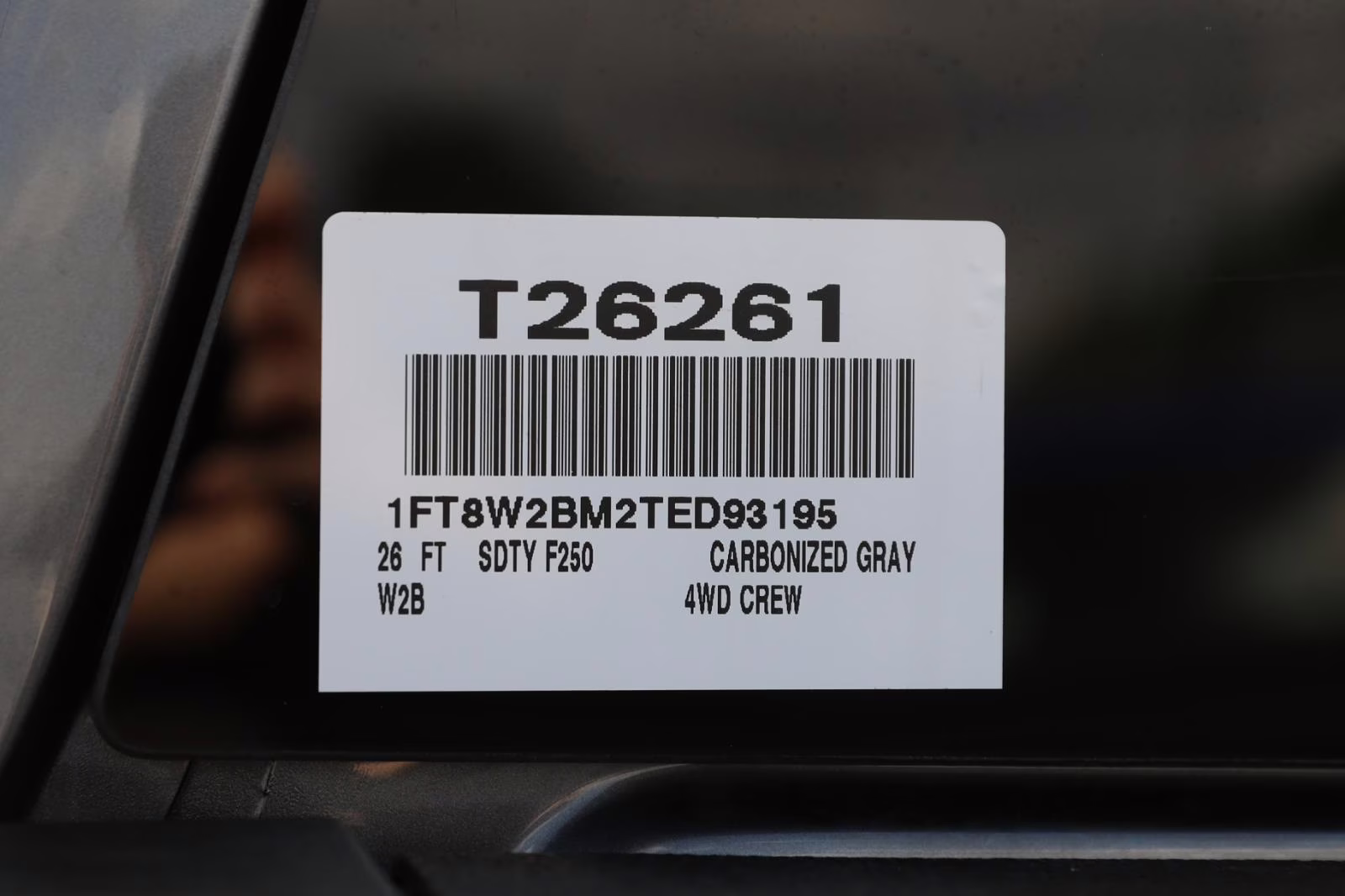 2026 Carbonized Gray Metallic Ford Super Duty F-250 SRW Platinum 4X4 Truck