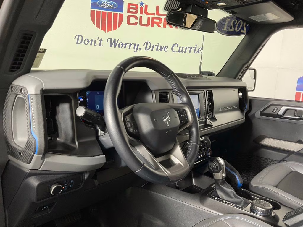 2021 Oxford White Ford Bronco Black Diamond 4X4 SUV