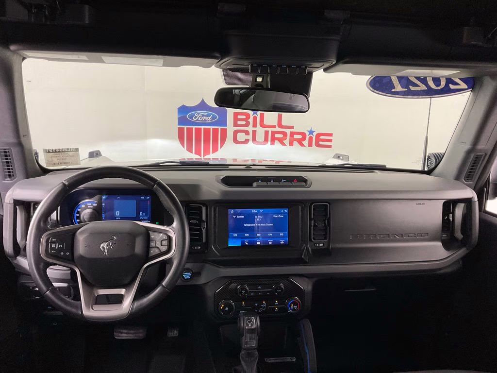 2021 Oxford White Ford Bronco Black Diamond 4X4 SUV