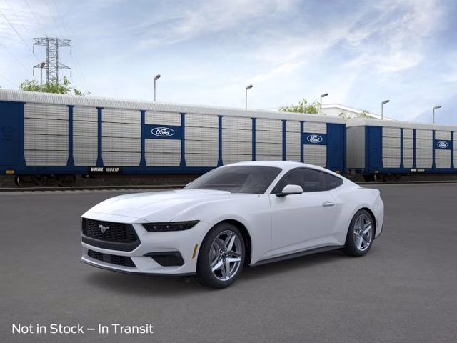 2026 Oxford White Ford Mustang EcoBoost RWD Coupe