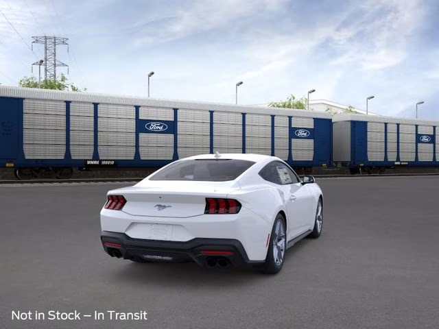 2026 Oxford White Ford Mustang EcoBoost RWD Coupe
