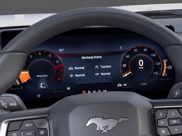 2026 Oxford White Ford Mustang EcoBoost RWD Coupe