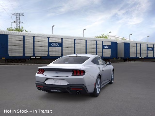 2026 Iconic Silver Metallic Ford Mustang EcoBoost RWD Coupe