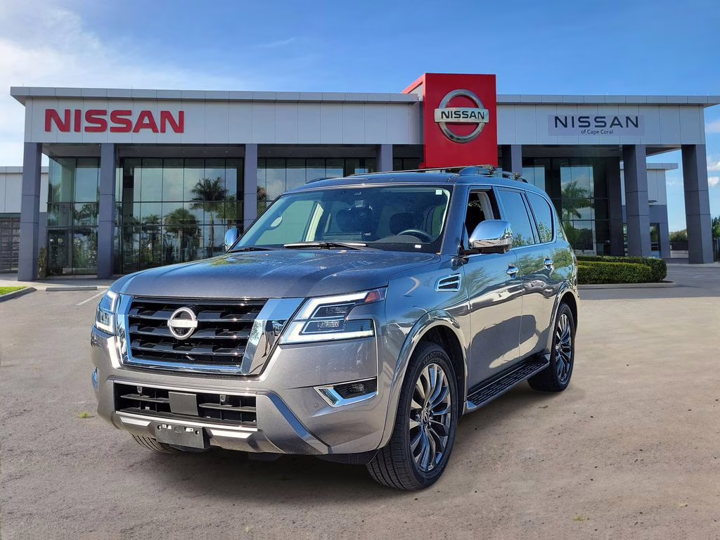 2023 Gun Metallic Nissan Armada Platinum 4X4 SUV