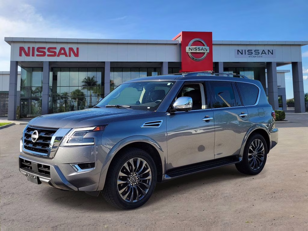 2023 Gun Metallic Nissan Armada Platinum 4X4 SUV
