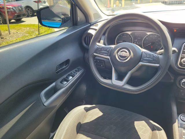 2022 Electric Blue Metallic Nissan Kicks S FWD SUV