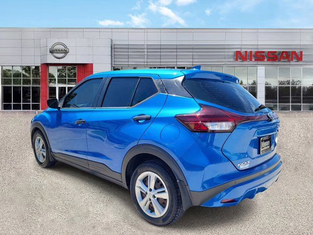 2022 Electric Blue Metallic Nissan Kicks S FWD SUV