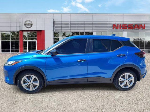 2022 Electric Blue Metallic Nissan Kicks S FWD SUV
