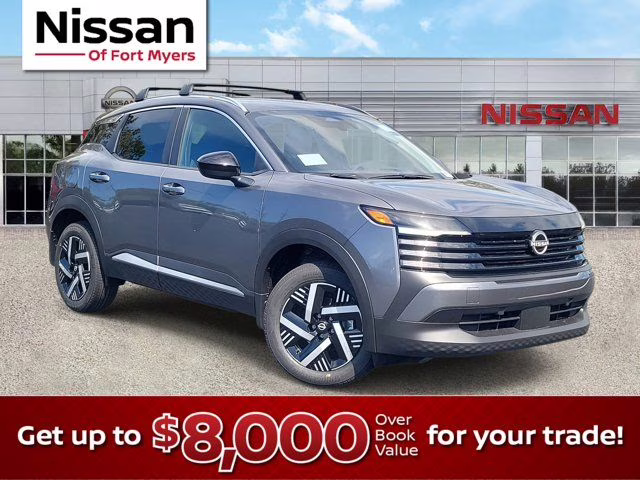 2026 Gun Metallic Nissan Kicks SV FWD SUV