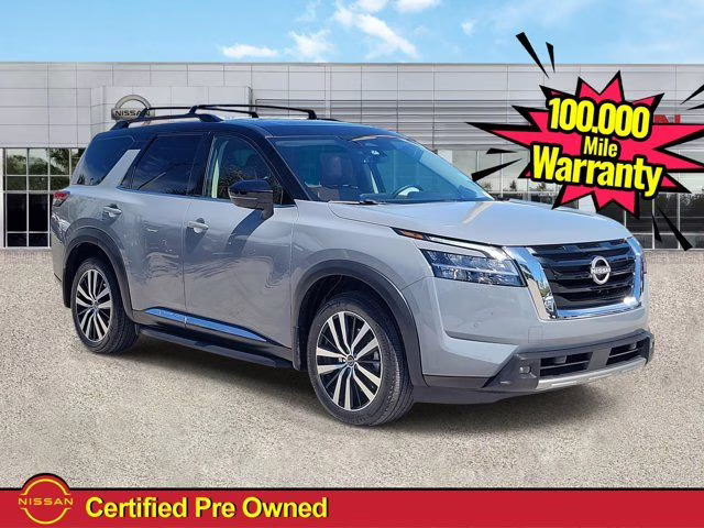 2024 Super Black Nissan Pathfinder Platinum 4X4 SUV