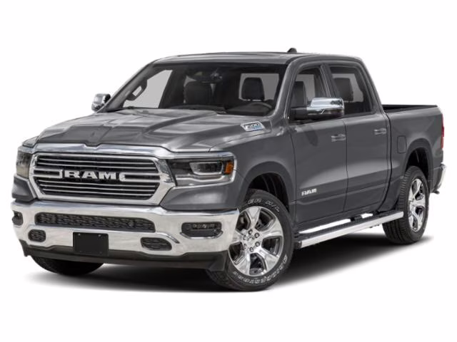 2024 Billet Silver Metallic Clearcoat Ram 1500 Laramie 4X4 Truck