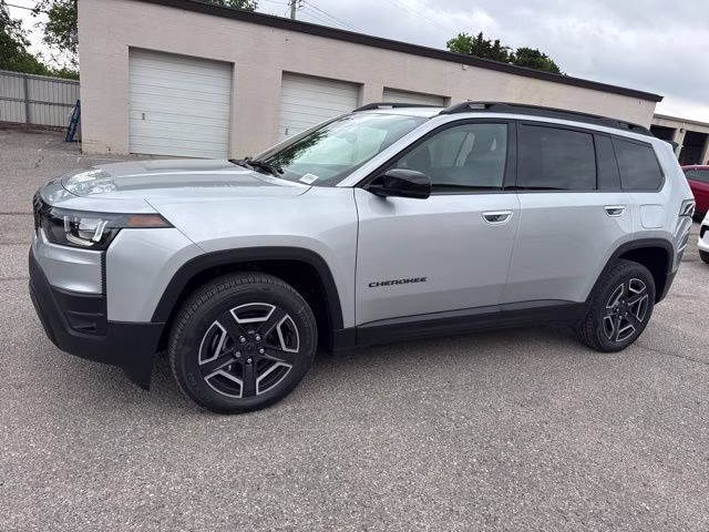 2026 Silver Jeep Cherokee Limited 4X4 SUV