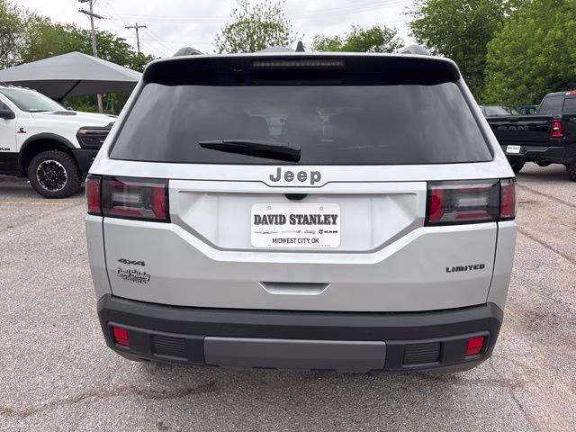 2026 Silver Jeep Cherokee Limited 4X4 SUV