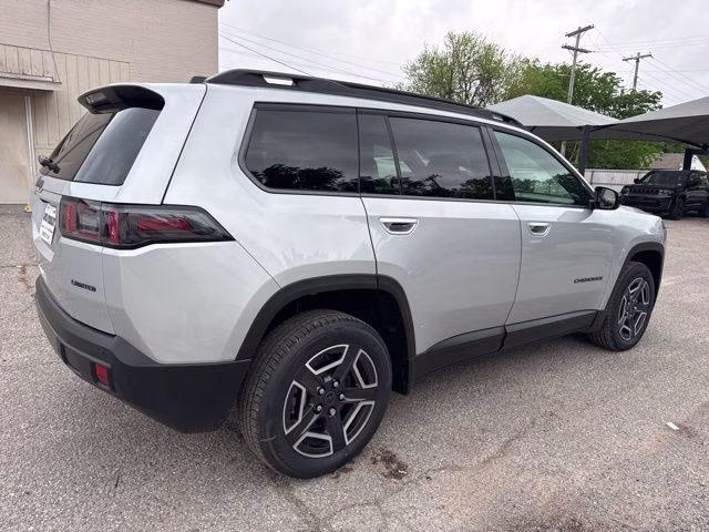 2026 Silver Jeep Cherokee Limited 4X4 SUV