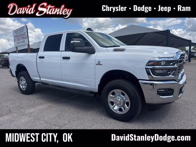2026 Bright White Clearcoat Ram 2500 Tradesman 4X4 Truck