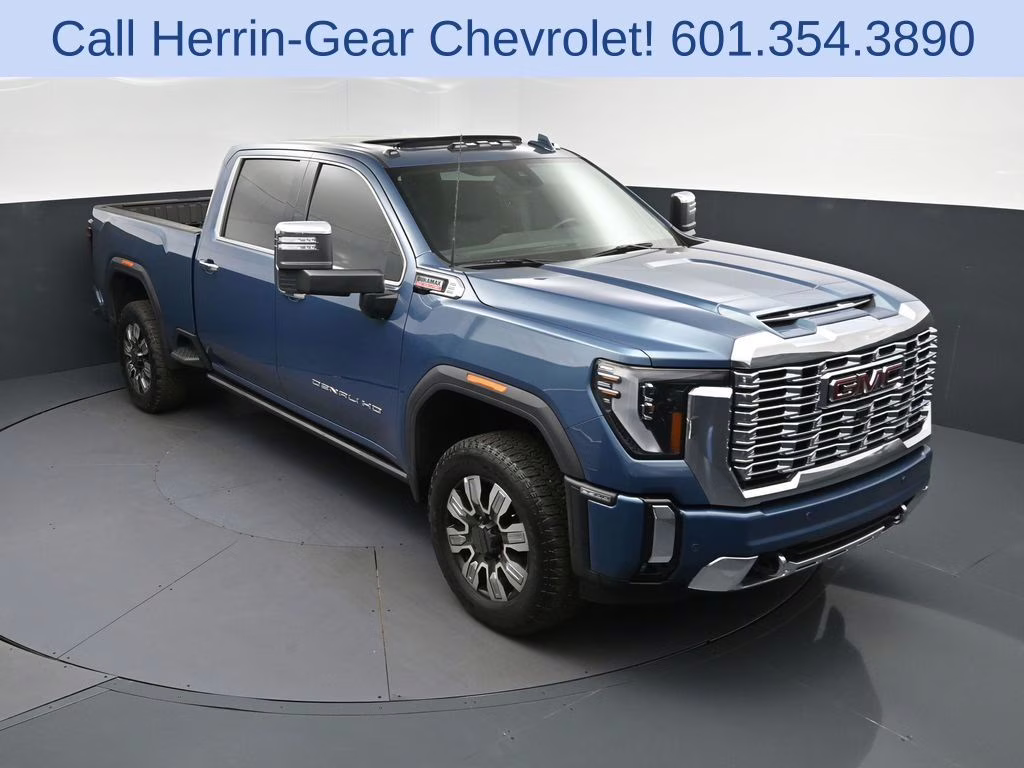 2024 Downpour Metallic GMC Sierra 2500HD Denali 4X4 Truck