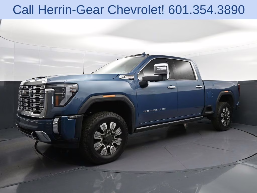2024 Downpour Metallic GMC Sierra 2500HD Denali 4X4 Truck