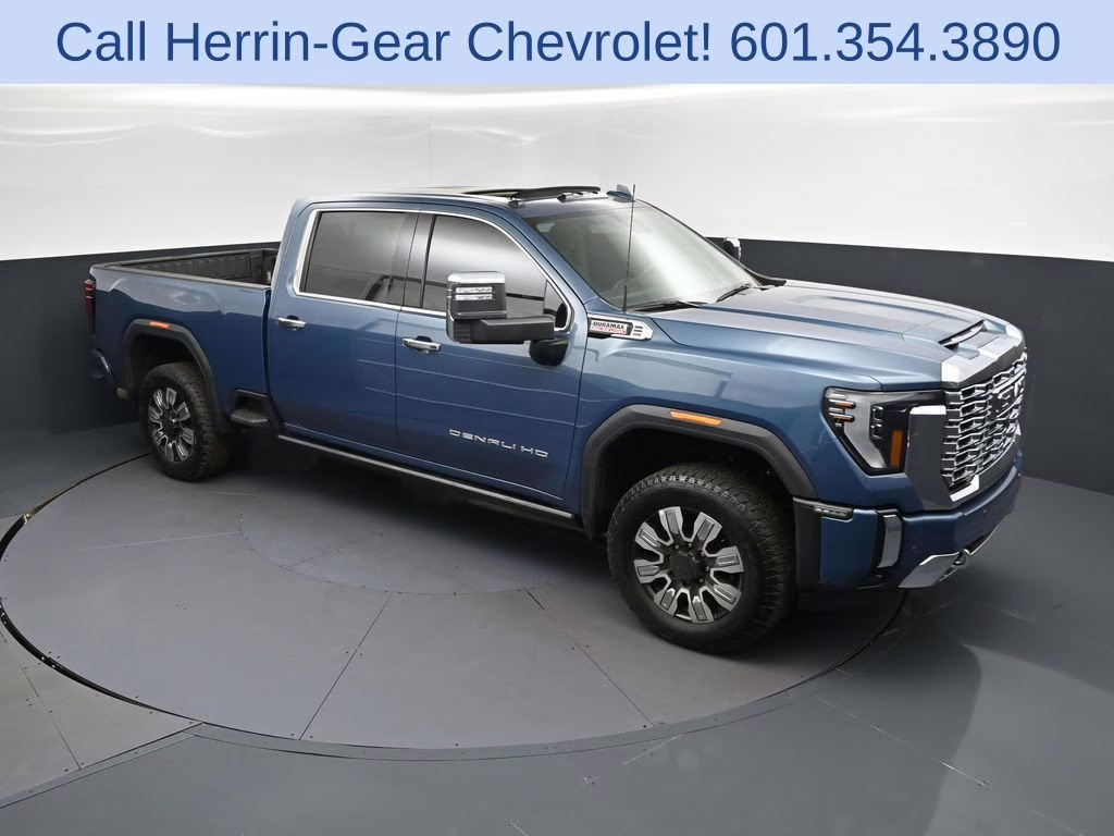 2024 Downpour Metallic GMC Sierra 2500HD Denali 4X4 Truck