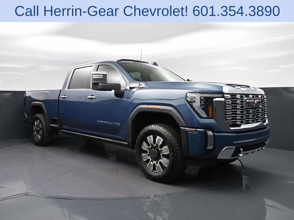 2024 Downpour Metallic GMC Sierra 2500HD Denali 4X4 Truck