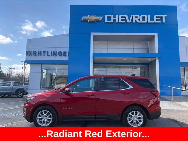 2024 Radiant Red Chevrolet Equinox LT AWD SUV