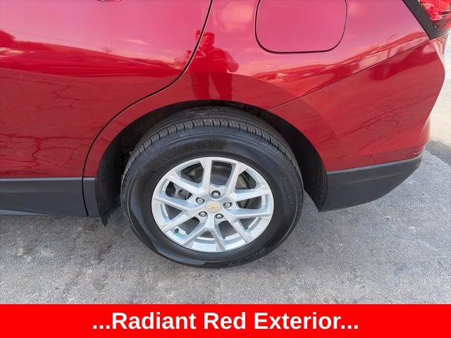 2024 Radiant Red Chevrolet Equinox LT AWD SUV
