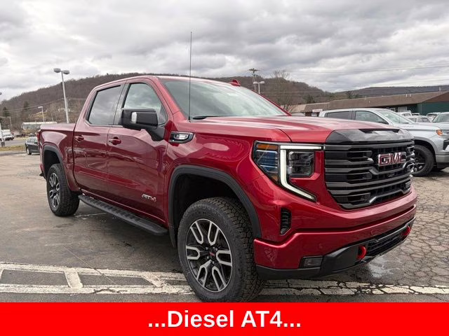 2026 Volcanic Red GMC Sierra 1500 AT4 4X4 Truck
