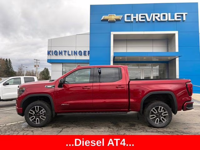2026 Volcanic Red GMC Sierra 1500 AT4 4X4 Truck