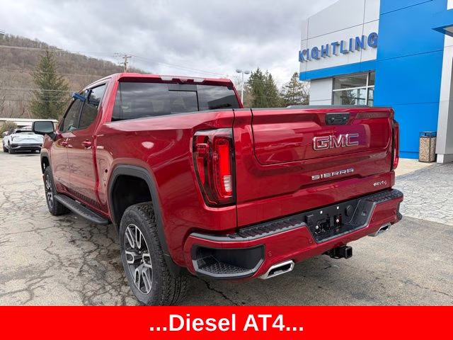 2026 Volcanic Red GMC Sierra 1500 AT4 4X4 Truck