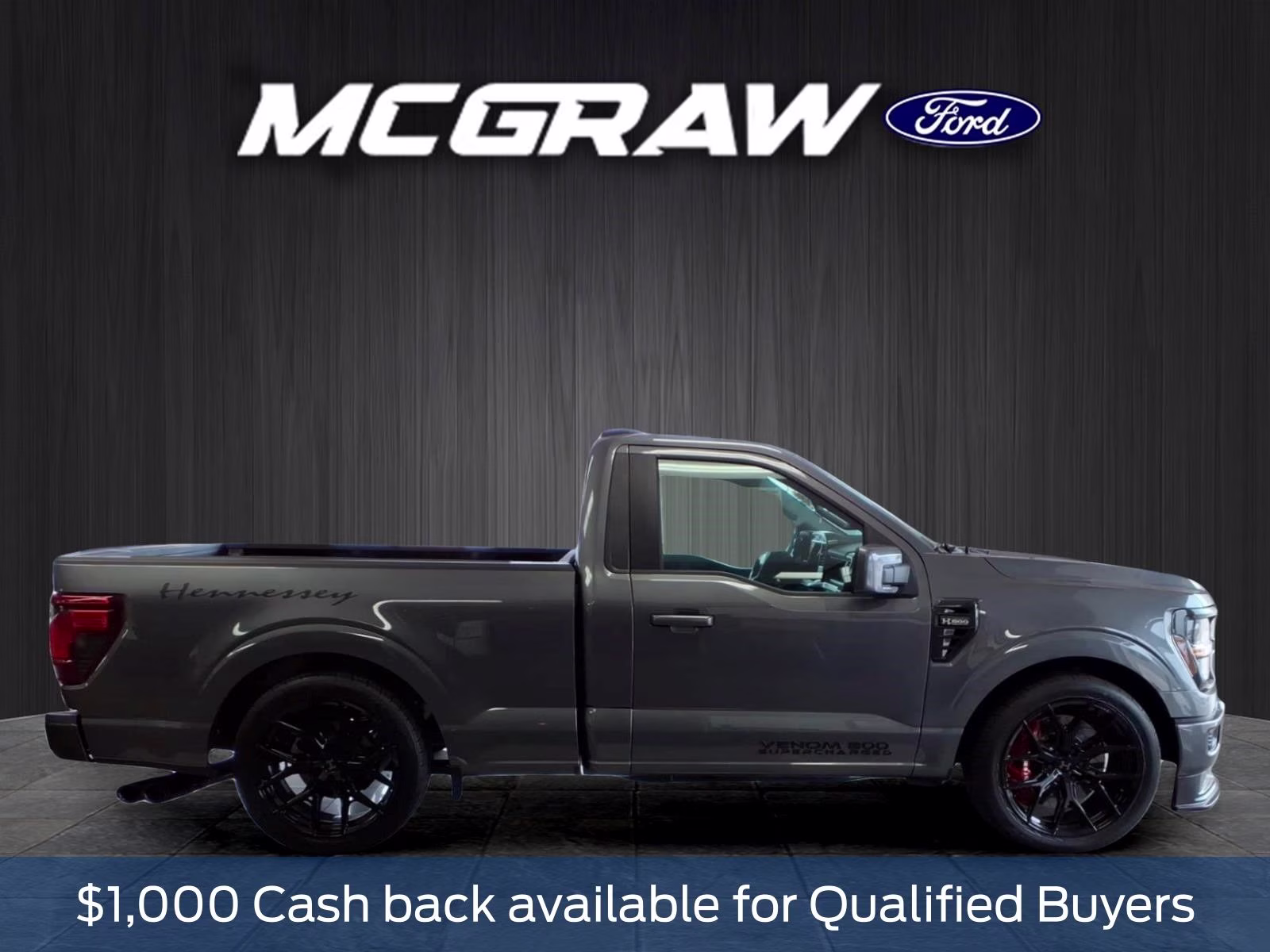 2026 Gray Metallic Ford F-150 Venom 800 4X4 Truck