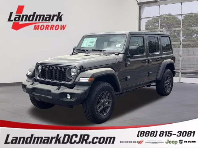 2026 Granite Crystal Metallic Clearcoat Jeep Wrangler Sport 4X4 Convertible