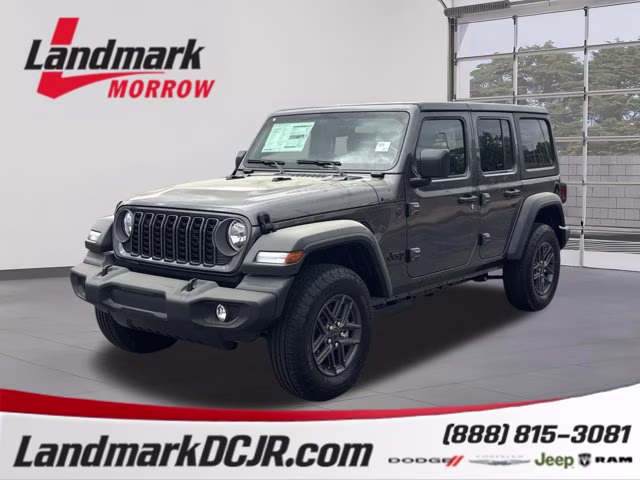 2026 Granite Crystal Metallic Clearcoat Jeep Wrangler Sport 4X4 Convertible