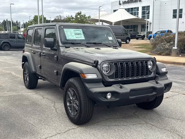 2026 Granite Crystal Metallic Clearcoat Jeep Wrangler Sport 4X4 Convertible