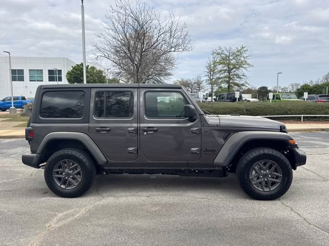 2026 Granite Crystal Metallic Clearcoat Jeep Wrangler Sport 4X4 Convertible