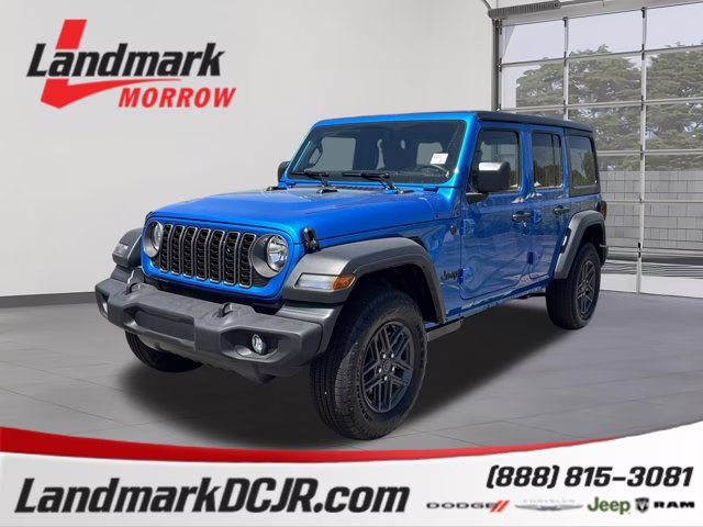 2026 Hydro Blue Pearlcoat Jeep Wrangler Sport 4X4 Convertible