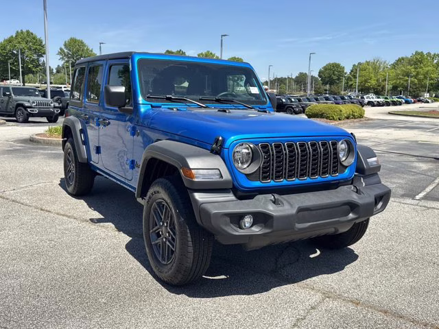 2026 Hydro Blue Pearlcoat Jeep Wrangler Sport 4X4 Convertible