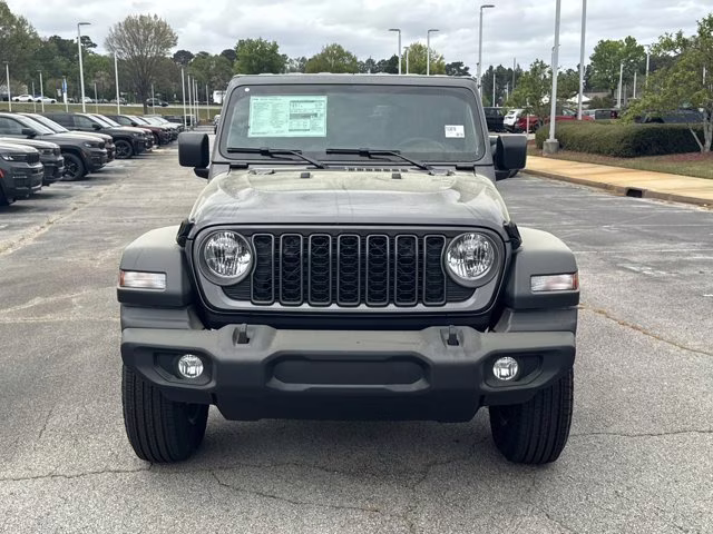 2026 Granite Crystal Metallic Clearcoat Jeep Wrangler Sport 4X4 Convertible