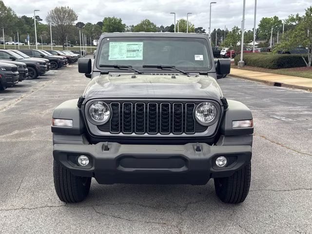 2026 Granite Crystal Metallic Clearcoat Jeep Wrangler Sport 4X4 Convertible