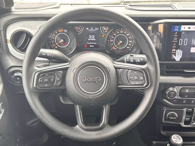 2026 Granite Crystal Metallic Clearcoat Jeep Wrangler Sport 4X4 Convertible