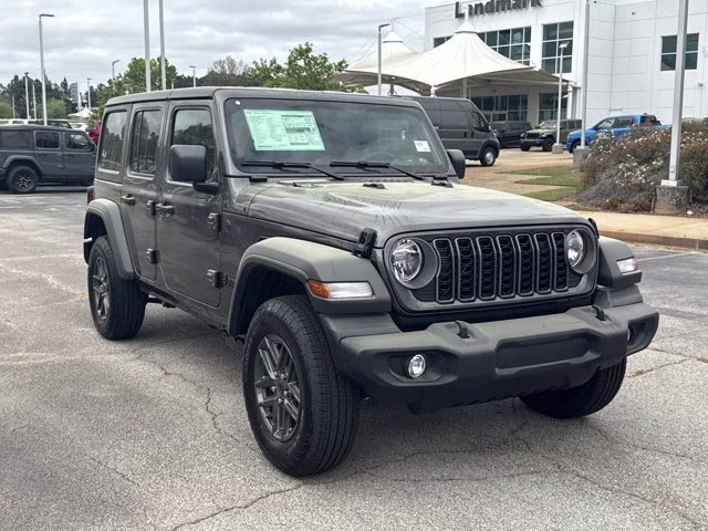 2026 Granite Crystal Metallic Clearcoat Jeep Wrangler Sport 4X4 Convertible