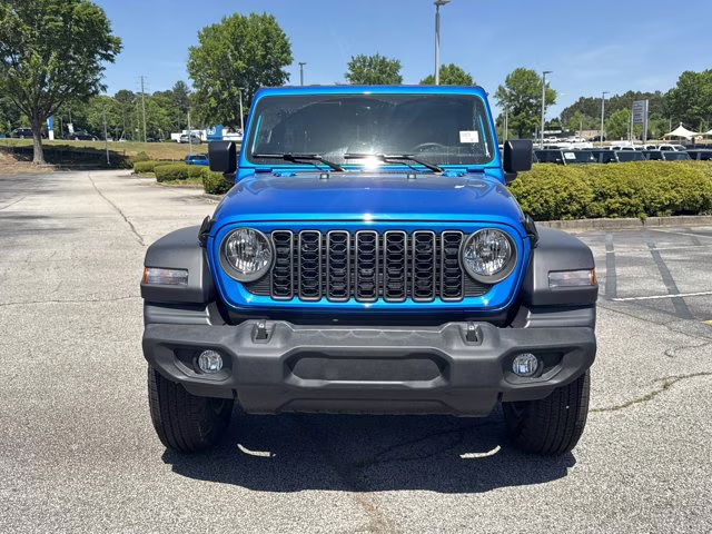 2026 Hydro Blue Pearlcoat Jeep Wrangler Sport 4X4 Convertible
