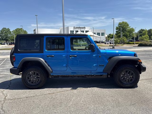 2026 Hydro Blue Pearlcoat Jeep Wrangler Sport 4X4 Convertible