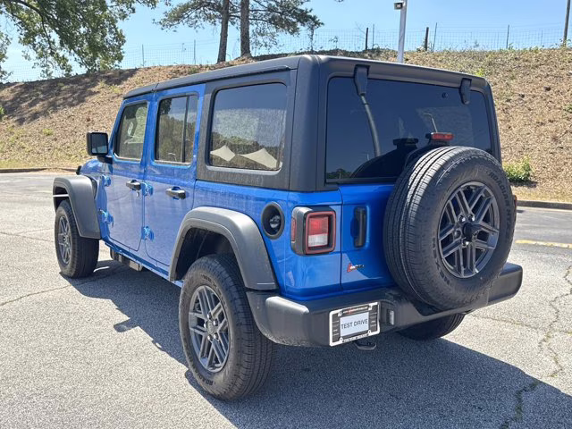 2026 Hydro Blue Pearlcoat Jeep Wrangler Sport 4X4 Convertible