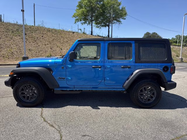 2026 Hydro Blue Pearlcoat Jeep Wrangler Sport 4X4 Convertible