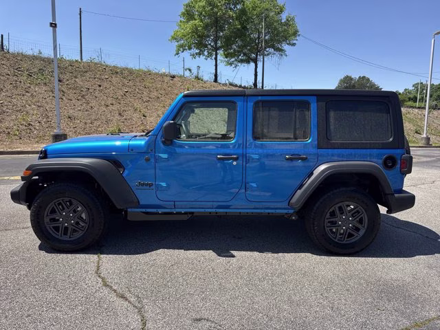 2026 Hydro Blue Pearlcoat Jeep Wrangler Sport 4X4 Convertible