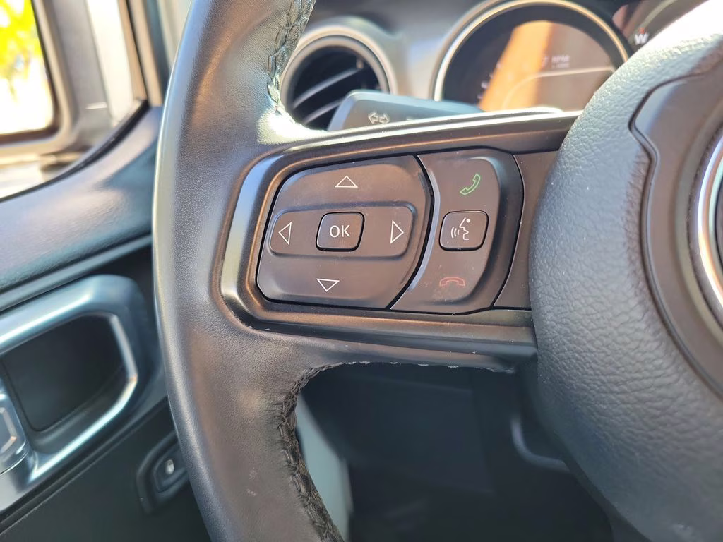 2021 Bright White Clearcoat Jeep Wrangler Willys 4X4 SUV