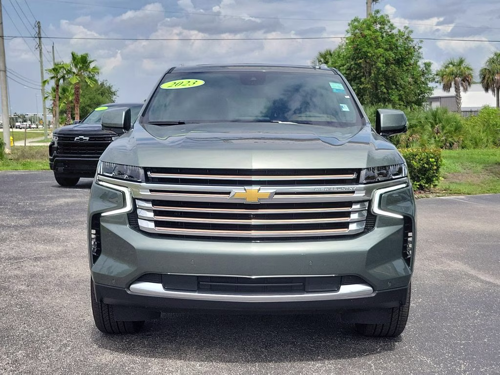 2023 Silver Sage Metallic Chevrolet Tahoe High Country 4X4 SUV
