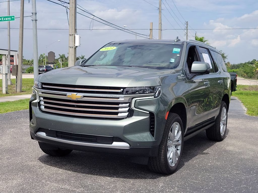 2023 Silver Sage Metallic Chevrolet Tahoe High Country 4X4 SUV