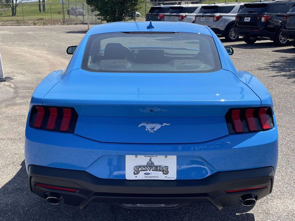 2026 Grabber Blue Ford Mustang EcoBoost RWD Coupe